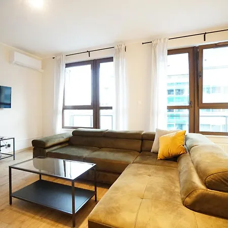 Apartmán Podwale 2 3-pok 62 M2 Apartamentowiec Przy Rzece Klima