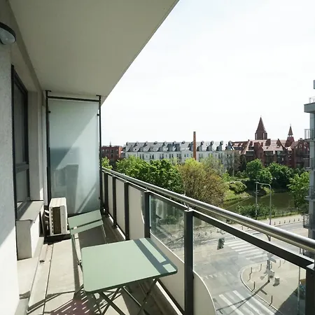 Podwale 2 3-pok 62 M2 Nowoczesny Apartamentowiec Przy Odrze 3 Min Od Rynku Klimatyzowany Apartment Wroclaw